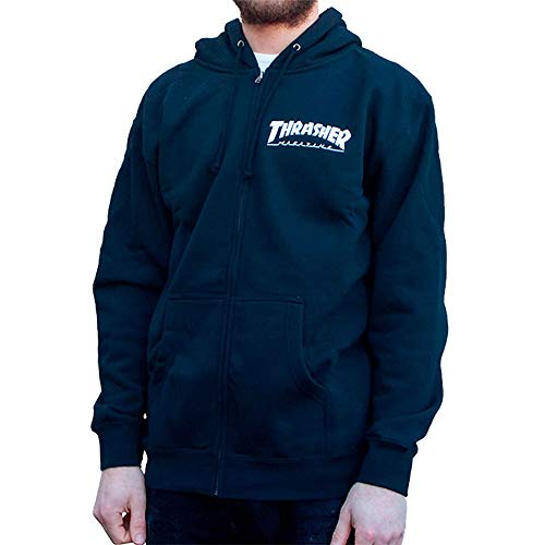 パーカー・フーディ THRASHER city graphic hoodie navy TR2301HD03NA Thrasher Magazine Trademark Pullover Hoodie - Navy | SoCal